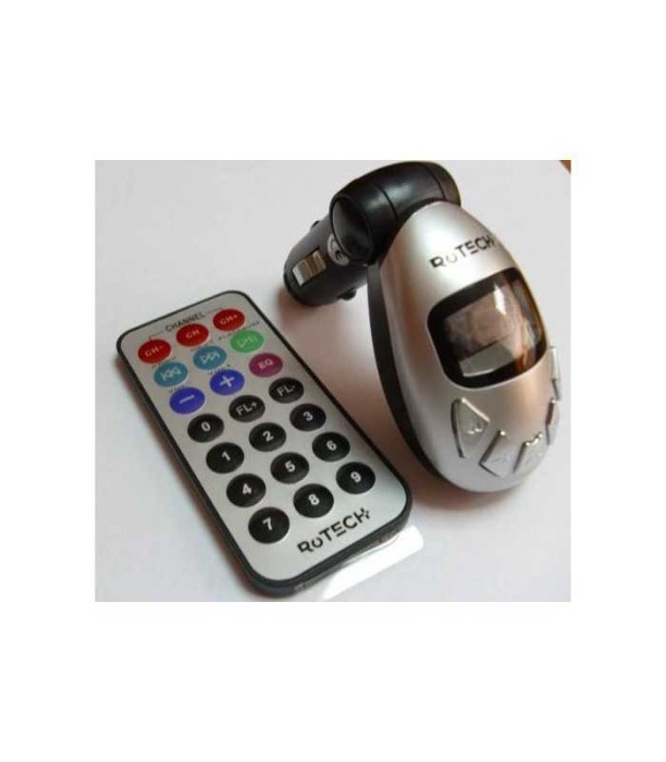Modulator FM cu telecomanda citeste card SD/USB Flash