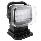 Proiector LED Rotativ cu Telecomanda Wireless 50W, 4000 lumeni, SPOT Beam, Negru, Xenon Bright