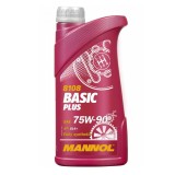 Ulei Transmisie Manuala Mannol Basic Plus 75W90, 1L - Universal, Economie Combustibil, Protectie Uzura, VW 501 50, API GL-4+