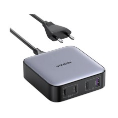 INCARCATOR retea Ugreen, Nexode &amp;quot;CD328&amp;quot; Quick Charge 100W GaN, 1 x USB, 3 x USB Tpe-C, gri &amp;quot;90928&amp;quot; (timbru verde 0.18 lei) - 69573