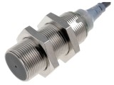 Senzor inductiv OMRON E2A M18 PNP NO 0-8mm 12-24V IP67 cablu 2m oțel inoxidabil