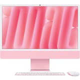 All-In-One PC Apple iMac 24 inch 4.5K Retina, Procesor Apple M4, 16GB RAM, 256GB SSD, 8 core GPU, macOS Sequoia, RO keyboard, Pink