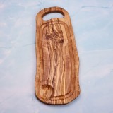 Tocător Toscana BBQ din lemn de măslin 35 cm