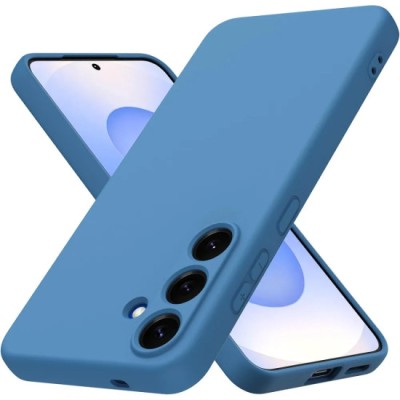 Husa Soft Touch, slim, ALC Mobile, anti soc, compatibila cu Samsung Galaxy A36, Albastru Tpu foto