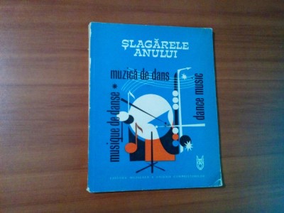 SLAGARELE ANULUI - Muzica de Dans - Editura Muzicala, 1974, 110 p. foto