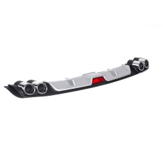 Ornament difuzor spoiler bara spate universal cu ornament toba Dacia Logan 2013-2020 &reg; ALM
