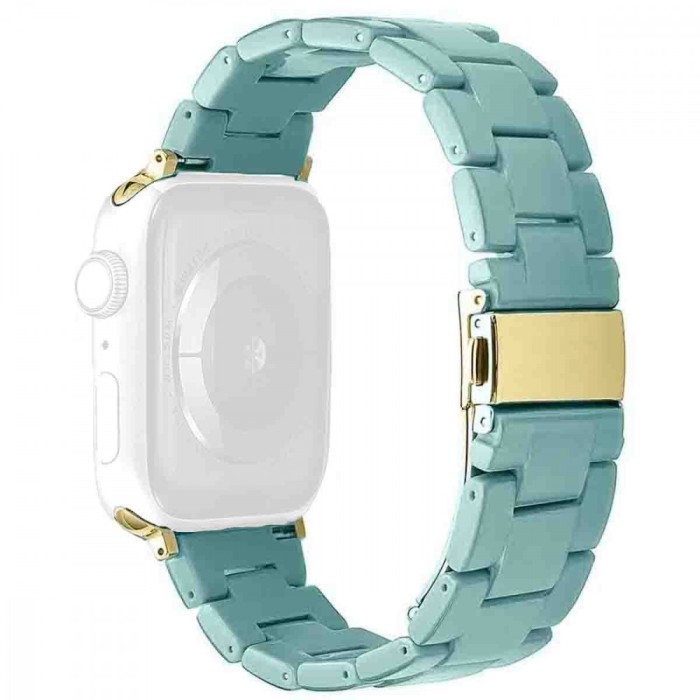 Curea polimer, compatibila Apple Watch 9|8|7|6|5|4|3|2|1 Series, 41mm|40mm|38mm, Lime Green