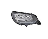 Far Peugeot 208, 06.2019-, montare fata, dreapta, cu lumina de zi; cu lumina parcare; H18+H9+P21/5W+PY21W; electric; halogen, VALEO