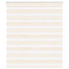 vidaXL Jaluzea tip zebra 125x150 cm lățime țesătură 120,9 cm poliester