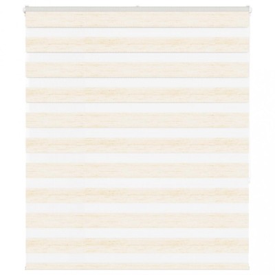 vidaXL Jaluzea tip zebra 125x150 cm lățime țesătură 120,9 cm poliester foto