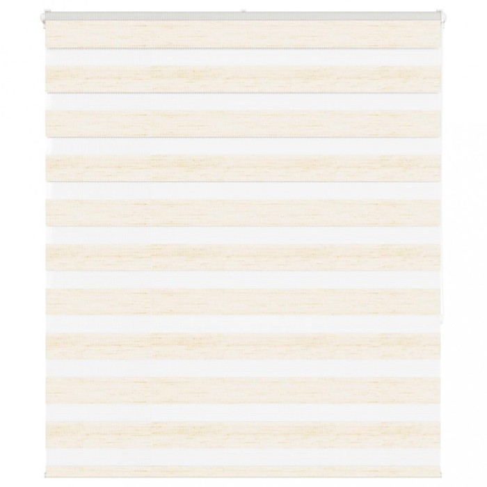 vidaXL Jaluzea tip zebra 125x150 cm lățime țesătură 120,9 cm poliester