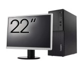 Pachet Second Hand Calculator LENOVO M710T Tower, Intel Core i3-6100 3.70GHz, 8GB DDR4, 256GB SSD, DVD-ROM + Monitor 22 Inch NewTechnology Media