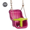 Leagan Baby Seat LUXE Culoare: purple (RAL4006)/lime green, franghie: PP 10, Kbt