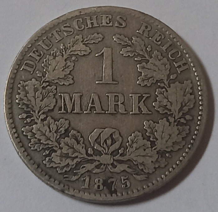 Germania, 1 Mark 1875 D.
