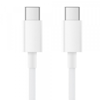 Cablu Date si Incarcare USB-C - USB-C Xiaomi, 100W, 1.5m, Alb SJV4108GL foto