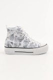 Karl Lagerfeld tenisi KAMPUS MAX culoarea alb, KL60455