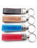 Breloc cheie din piele Eco pentru Chevrolet Maro deschis