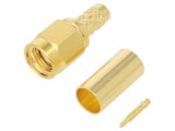 Mufă SMA Dreaptă 50&Omega; PTFE Aurit