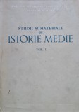 Studii și materiale de istorie medie (volumul 1) - 1956 (M290)