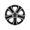Set 4 Capace Roti 14 inchi (R14) Bis Gri-Negru, Compatibile Cu Volvo