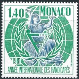 C2846 - Monaco 1981 - Handicap neuzat,perfecta stare, Nestampilat