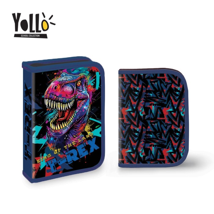 Penar echipat, 1 fermoar, 2 extensii, 30 piese, T-REX &ndash; YOLLO