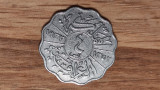 Iraq -moneda de colectie rara- 4 fils 1933 stare foarte buna - luciu, dantelata!