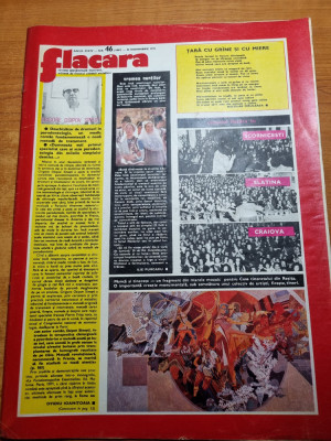 flacara 22 noiembrie 1975-cenaclul flacara, art. rosiorii de vede si galati foto