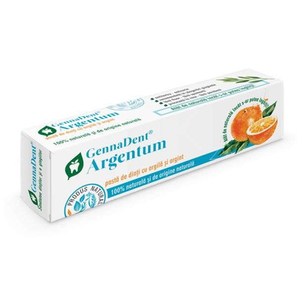 Pasta Dinti Argentum(argila,cupru si argint coloidal) Viva Natura 50ml