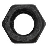 Set 50 piulite hexagonale negre M6 DIN 934 clasa 10, Breckner Germany