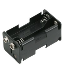 Suport baterii 4x AA cu mufa de conectare 9V
