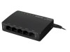 Switch Ethernet LANBERG RJ45 x5 10Gbps negru DSP3-1005-60W