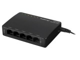 Switch Ethernet LANBERG RJ45 x5 10Gbps negru DSP3-1005-60W