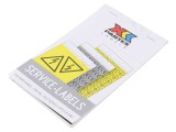 Folie Autoadezivă Neagră 16mm - Indicator de Protecție