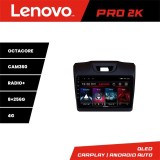 Navigatie Lenovo QLED 2K 8+256GB Android pentru Isuzu D-Max 2015+