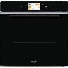 Cuptor incorporabil electric Whirlpool W11I OP1 4S2 H, 73 l, Smart Clean, SteamSense+, Ready2Cook, Tehnologia al 6-lea Simt, Functie Decongelare, Turb