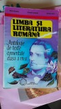 LIMBA SI LITERATURA ROMANA CLASA A VII A ANTOLOGIE DE TEXTE COMENTATE BOATCA