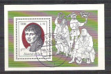 Germany DDR 1977 Heinrich Kleist, perf. sheet, used H.037, Stampilat