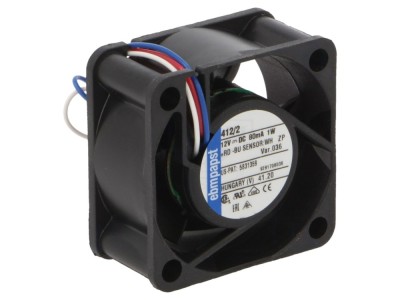 Ventilator axial 12V DC foto