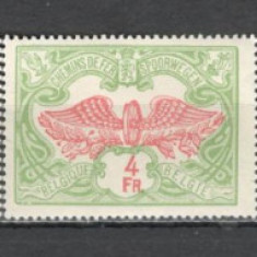 Belgia.1912/14 Timbre de pachete cai ferate-Cifra MB.256