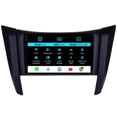 Navigatie Dedicata Nissan Navara (2015-2022), 9Inch, 4Gb Ram, 64Gb Stocare, Carplay foto