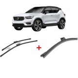 Cumpara ieftin Set 3 stergatoare VOLVO XC40 (536) 2017-2023, parbriz si luneta, Bosch Aerotwin