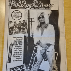 Pop rock & show iunie 1993-gipsy story,michael jackson,vince neil,metalica
