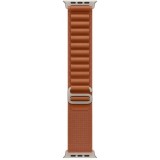 Curea Apple pentru Apple Watch 49mm Terracotta Alpine Loop Medium Natural Titanium Finish