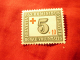 Serie 1 valoare Elvetia 1945 - Crucea Rosie, Nestampilat
