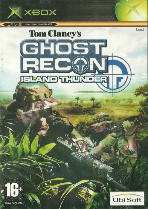 Joc XBOX Clasic Tom Clancy&#039;s Ghost Recon Island Thunder