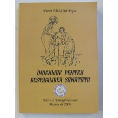 INDRUMAR PENTRU RESTABILIREA SANATATII ED. a-IV-a de PR. MIHAITA POPA, 2009
