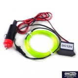 Cumpara ieftin Neon Lumina Ambientala Auto 2M Verde Fosforescent
