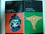 CIVILIZATIILE EUROPEI VECHI- GUIDO A. MANSUELLI BUC. 1978 VOL.I-II