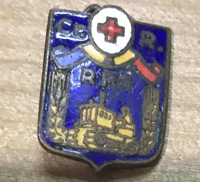 Insigna 0001 rpr Crucea Rosie